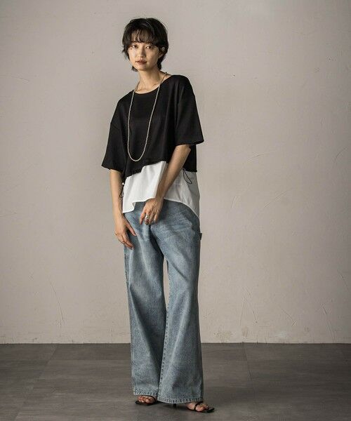 MAYSON GREY / メイソングレイ その他パンツ | 2WAYウエストペインターデニムパンツ≪洗濯機で洗える≫ | 詳細12