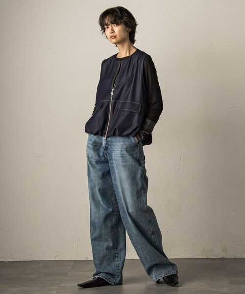 MAYSON GREY / メイソングレイ その他パンツ | 2WAYウエストペインターデニムパンツ≪洗濯機で洗える≫ | 詳細18