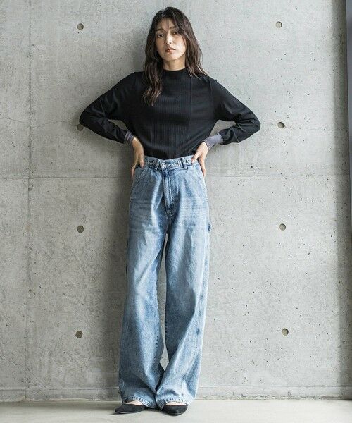 MAYSON GREY / メイソングレイ その他パンツ | 2WAYウエストペインターデニムパンツ≪洗濯機で洗える≫ | 詳細23