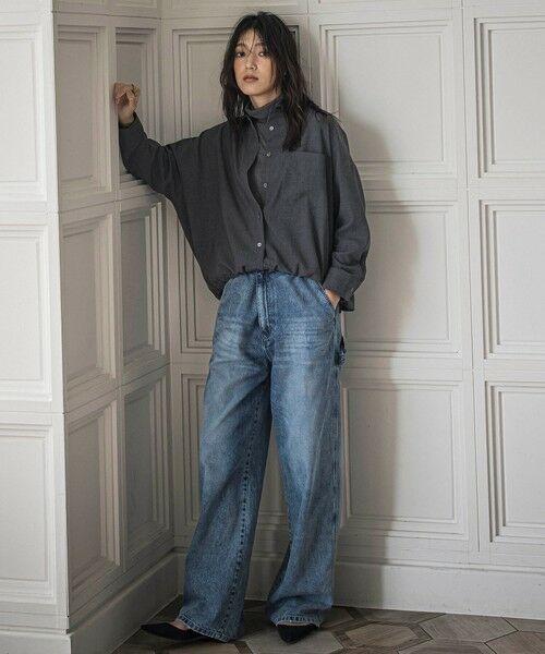 MAYSON GREY / メイソングレイ その他パンツ | 2WAYウエストペインターデニムパンツ≪洗濯機で洗える≫ | 詳細25