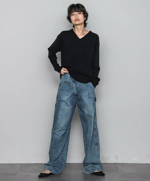 MAYSON GREY / メイソングレイ その他パンツ | 2WAYウエストペインターデニムパンツ≪洗濯機で洗える≫ | 詳細28