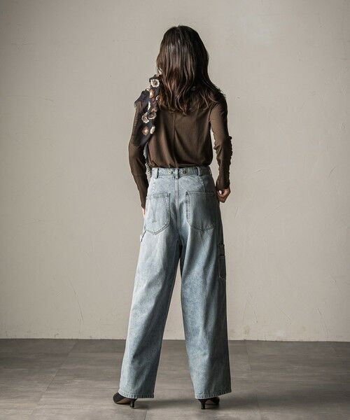 MAYSON GREY / メイソングレイ その他パンツ | 2WAYウエストペインターデニムパンツ≪洗濯機で洗える≫ | 詳細7