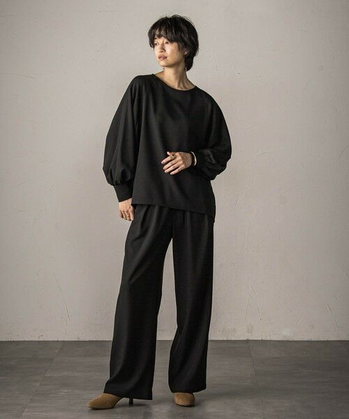 MAYSON GREY / メイソングレイ その他パンツ | 【一瞬で楽とキレイを叶える】イージーワイドパンツ≪手洗い可能/セットアップ対応≫ | 詳細8