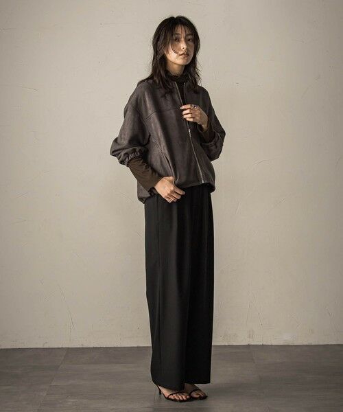 MAYSON GREY / メイソングレイ その他パンツ | 【一瞬で楽とキレイを叶える】イージーワイドパンツ≪手洗い可能/セットアップ対応≫ | 詳細12