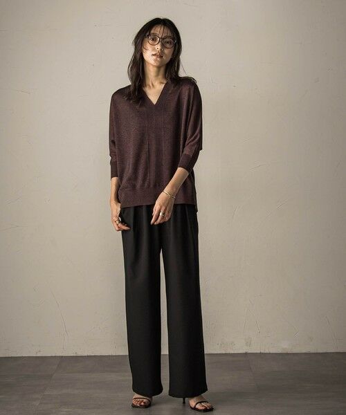 MAYSON GREY / メイソングレイ その他パンツ | 【一瞬で楽とキレイを叶える】イージーワイドパンツ≪手洗い可能/セットアップ対応≫ | 詳細13