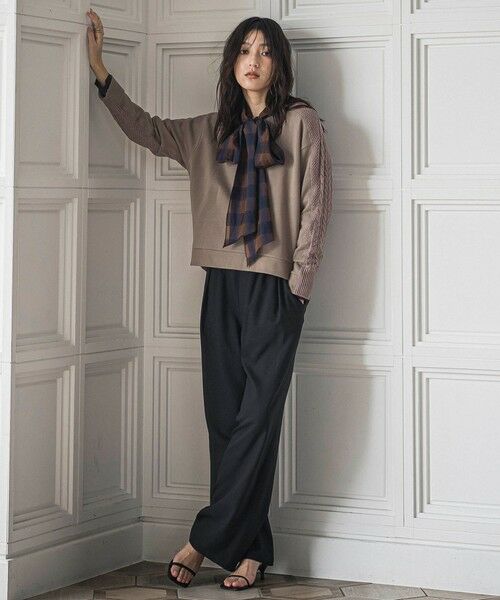 MAYSON GREY / メイソングレイ その他パンツ | 【一瞬で楽とキレイを叶える】イージーワイドパンツ≪手洗い可能/セットアップ対応≫ | 詳細15