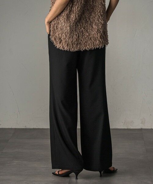 MAYSON GREY / メイソングレイ その他パンツ | 【一瞬で楽とキレイを叶える】イージーワイドパンツ≪手洗い可能/セットアップ対応≫ | 詳細3