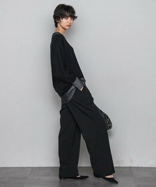 MAYSON GREY / メイソングレイ その他パンツ | 【一瞬で楽とキレイを叶える】イージーワイドパンツ≪手洗い可能/セットアップ対応≫ | 詳細20