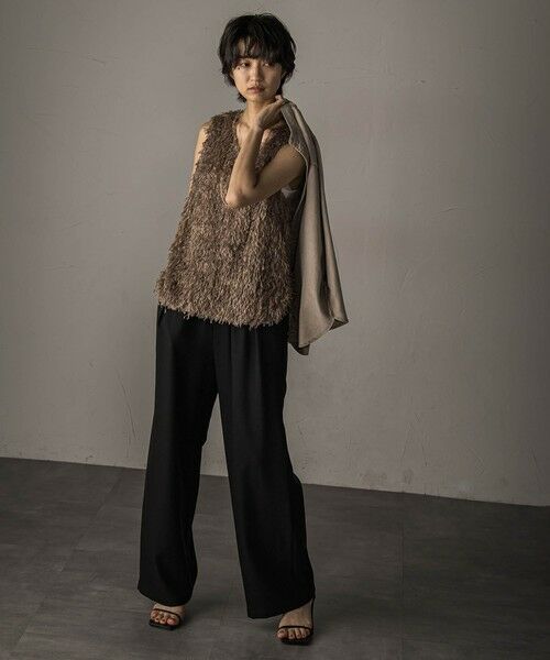 MAYSON GREY / メイソングレイ その他パンツ | 【一瞬で楽とキレイを叶える】イージーワイドパンツ≪手洗い可能/セットアップ対応≫ | 詳細6