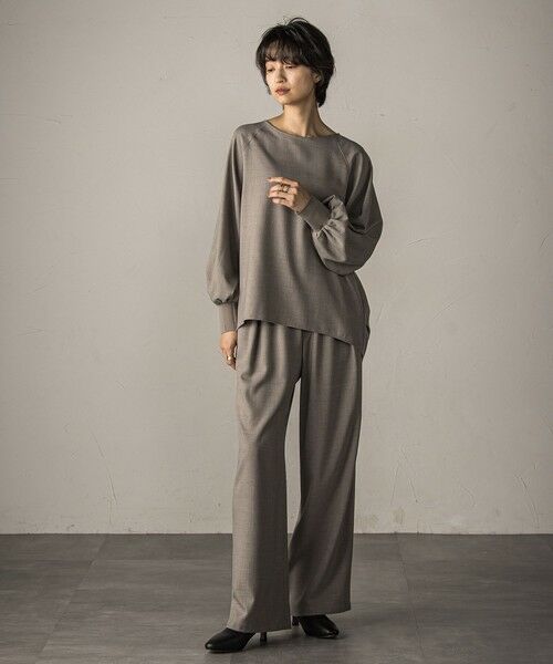 MAYSON GREY / メイソングレイ その他パンツ | 【一瞬で楽とキレイを叶える】イージーワイドパンツ≪手洗い可能/セットアップ対応≫ | 詳細26