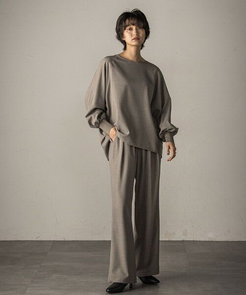 MAYSON GREY / メイソングレイ その他パンツ | 【一瞬で楽とキレイを叶える】イージーワイドパンツ≪手洗い可能/セットアップ対応≫ | 詳細27