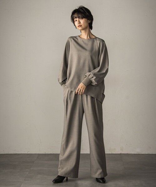 MAYSON GREY / メイソングレイ その他パンツ | 【一瞬で楽とキレイを叶える】イージーワイドパンツ≪手洗い可能/セットアップ対応≫ | 詳細29