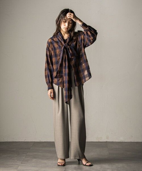 MAYSON GREY / メイソングレイ その他パンツ | 【一瞬で楽とキレイを叶える】イージーワイドパンツ≪手洗い可能/セットアップ対応≫ | 詳細30