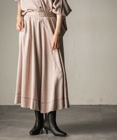 MAYSON GREY / メイソングレイ ミニ・ひざ丈スカート | カラーデニムフレアスカート≪洗濯機で洗える≫