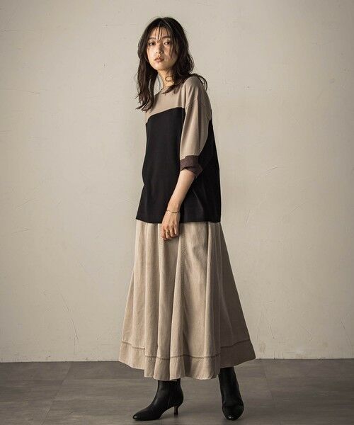 MAYSON GREY / メイソングレイ ミニ・ひざ丈スカート | カラーデニムフレアスカート≪洗濯機で洗える≫ | 詳細15