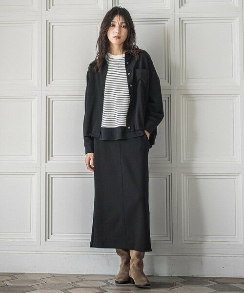 MAYSON GREY / メイソングレイ ミニ・ひざ丈スカート | 叶えるIラインスカート≪手洗い可能≫ | 詳細11