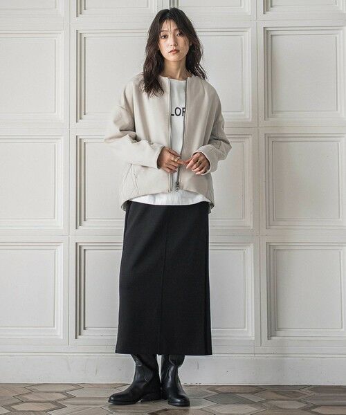 MAYSON GREY / メイソングレイ ミニ・ひざ丈スカート | 叶えるIラインスカート≪手洗い可能≫ | 詳細12