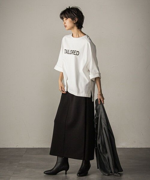 MAYSON GREY / メイソングレイ ミニ・ひざ丈スカート | 叶えるIラインスカート≪手洗い可能≫ | 詳細5