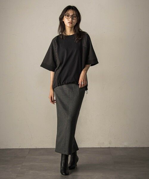 MAYSON GREY / メイソングレイ ミニ・ひざ丈スカート | 叶えるIラインスカート≪手洗い可能≫ | 詳細22