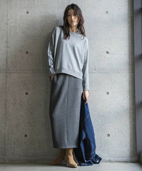 MAYSON GREY / メイソングレイ ミニ・ひざ丈スカート | 叶えるIラインスカート≪手洗い可能≫ | 詳細26