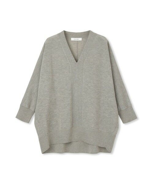 MAYSON GREY / メイソングレイ ニット・セーター | LEVITAシアーVネックドルマンニットプルオーバー≪手洗い可能≫ | 詳細9