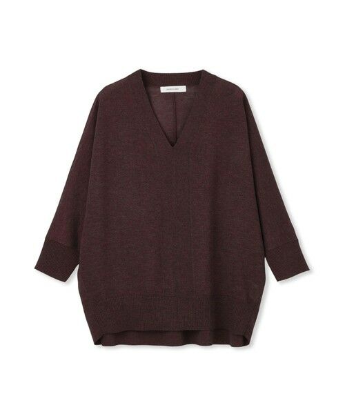 MAYSON GREY / メイソングレイ ニット・セーター | LEVITAシアーVネックドルマンニットプルオーバー≪手洗い可能≫ | 詳細22