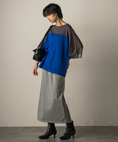 MAYSON GREY / メイソングレイ ニット・セーター | 配色7分袖ニットプルオーバー≪手洗い可能≫ | 詳細13