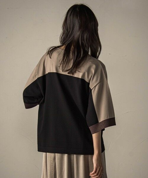 MAYSON GREY / メイソングレイ ニット・セーター | 配色7分袖ニットプルオーバー≪手洗い可能≫ | 詳細18