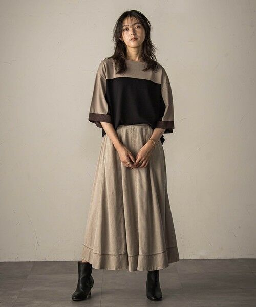 MAYSON GREY / メイソングレイ ニット・セーター | 配色7分袖ニットプルオーバー≪手洗い可能≫ | 詳細23