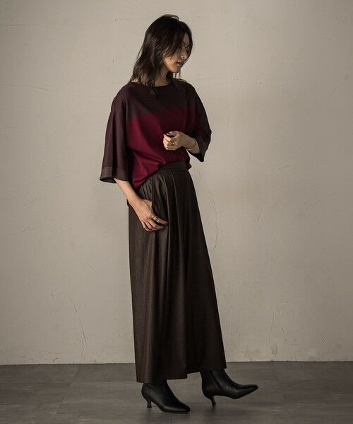 MAYSON GREY / メイソングレイ ニット・セーター | 配色7分袖ニットプルオーバー≪手洗い可能≫ | 詳細29