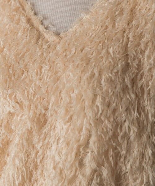 MAYSON GREY / メイソングレイ シャツ・ブラウス | フェザーフリンジルーズベスト≪手洗い可能≫ | 詳細7