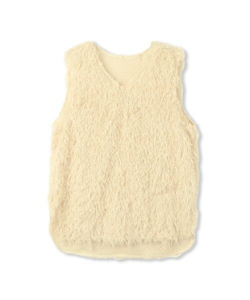 MAYSON GREY / メイソングレイ シャツ・ブラウス | フェザーフリンジルーズベスト≪手洗い可能≫ | 詳細8