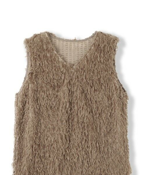 MAYSON GREY / メイソングレイ シャツ・ブラウス | フェザーフリンジルーズベスト≪手洗い可能≫ | 詳細25