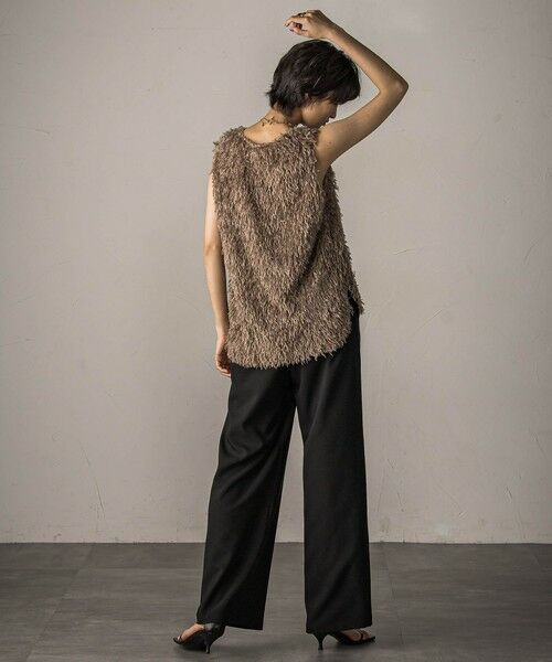 MAYSON GREY / メイソングレイ シャツ・ブラウス | フェザーフリンジルーズベスト≪手洗い可能≫ | 詳細15