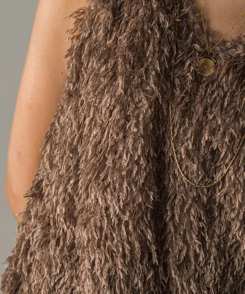 MAYSON GREY / メイソングレイ シャツ・ブラウス | フェザーフリンジルーズベスト≪手洗い可能≫ | 詳細18