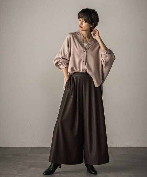 MAYSON GREY / メイソングレイ シャツ・ブラウス | カラーデニムドルマンシャツ≪洗濯機で洗える≫ | 詳細6