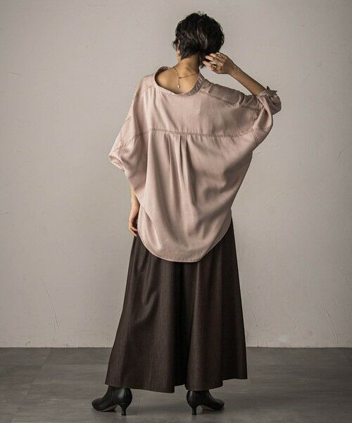 MAYSON GREY / メイソングレイ シャツ・ブラウス | カラーデニムドルマンシャツ≪洗濯機で洗える≫ | 詳細7