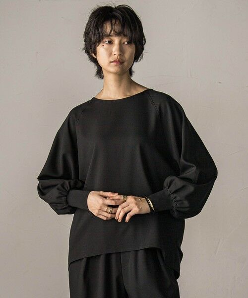 MAYSON GREY / メイソングレイ シャツ・ブラウス | 【一瞬で楽とキレイを叶える】ドルマンブラウス≪手洗い可能/セットアップ対応≫ | 詳細1