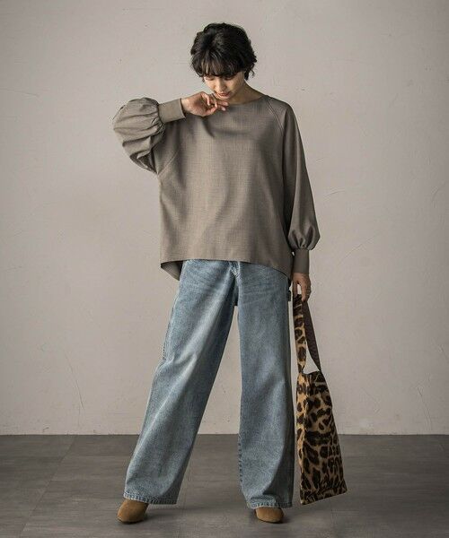 MAYSON GREY / メイソングレイ シャツ・ブラウス | 【一瞬で楽とキレイを叶える】ドルマンブラウス≪手洗い可能/セットアップ対応≫ | 詳細11