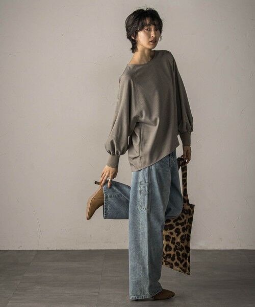 MAYSON GREY / メイソングレイ シャツ・ブラウス | 【一瞬で楽とキレイを叶える】ドルマンブラウス≪手洗い可能/セットアップ対応≫ | 詳細14