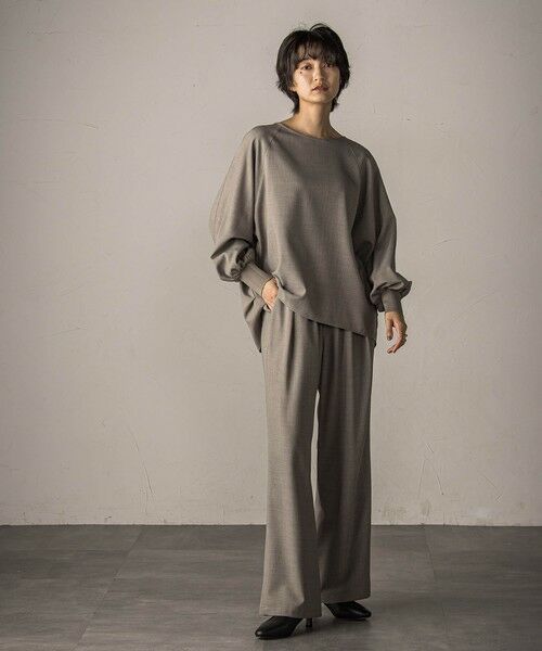 MAYSON GREY / メイソングレイ シャツ・ブラウス | 【一瞬で楽とキレイを叶える】ドルマンブラウス≪手洗い可能/セットアップ対応≫ | 詳細18