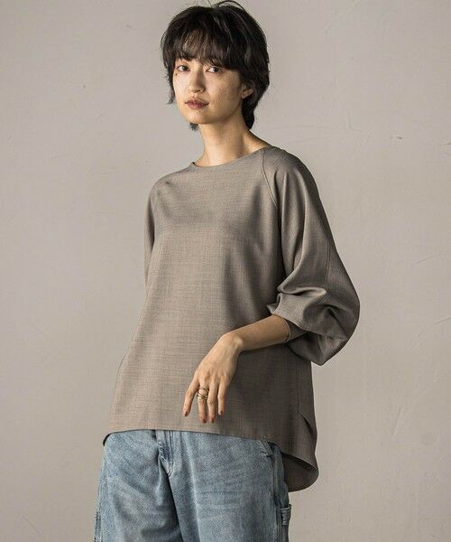 MAYSON GREY / メイソングレイ シャツ・ブラウス | 【一瞬で楽とキレイを叶える】ドルマンブラウス≪手洗い可能/セットアップ対応≫ | 詳細8