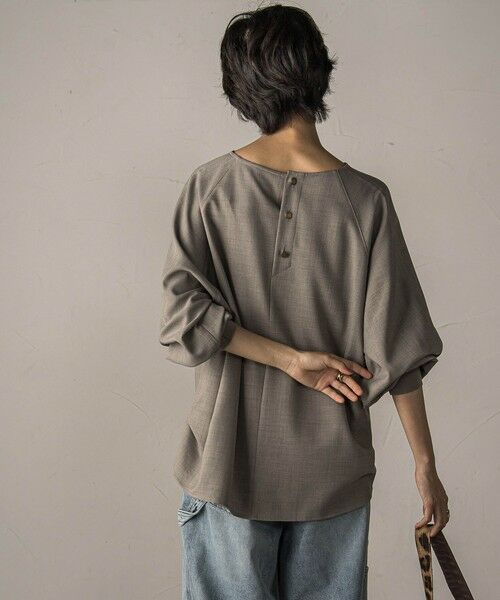MAYSON GREY / メイソングレイ シャツ・ブラウス | 【一瞬で楽とキレイを叶える】ドルマンブラウス≪手洗い可能/セットアップ対応≫ | 詳細9