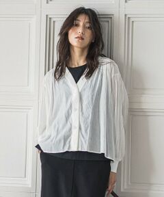 MAYSON GREY / メイソングレイ シャツ・ブラウス | シアーブラウスカーディガン≪手洗い可能≫