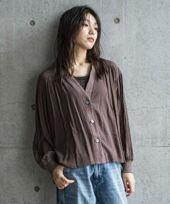 MAYSON GREY / メイソングレイ シャツ・ブラウス | シアーブラウスカーディガン≪手洗い可能≫