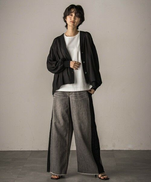 MAYSON GREY / メイソングレイ シャツ・ブラウス | シアーブラウスカーディガン≪手洗い可能≫ | 詳細19