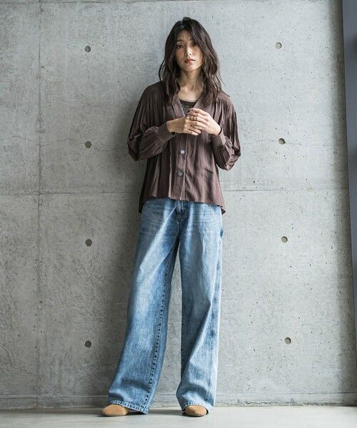 MAYSON GREY / メイソングレイ シャツ・ブラウス | シアーブラウスカーディガン≪手洗い可能≫ | 詳細25