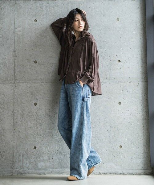 MAYSON GREY / メイソングレイ シャツ・ブラウス | シアーブラウスカーディガン≪手洗い可能≫ | 詳細26