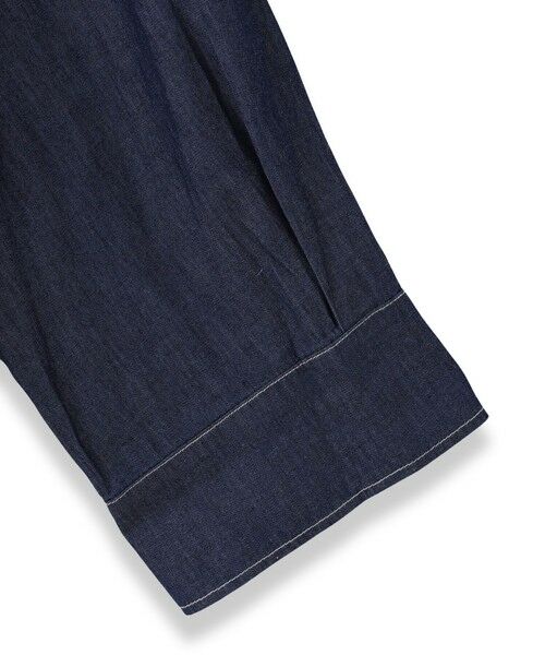 MAYSON GREY / メイソングレイ シャツ・ブラウス | 【WEB限定】ドロストクロップドデニムシャツ≪洗濯機で洗える≫ | 詳細21