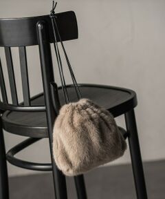 MAYSON GREY / メイソングレイ その他小物 | 【WEB限定】フェイクファー巾着バッグ